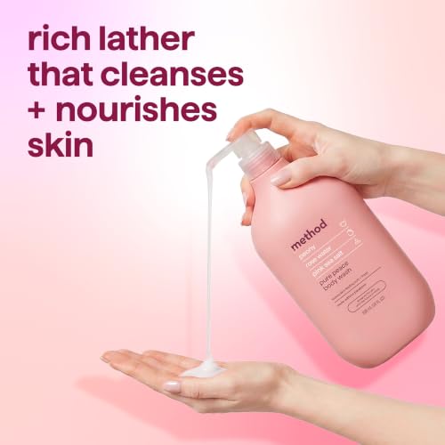 Image of Method Body Wash, Pure Peace, Paraben and Phthalate Free, 28 oz (Pack of 1)