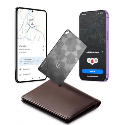 Wallet Tracker Card for iOS and Android