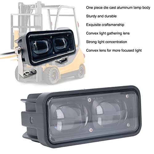 Lente dupla LED Luz de segurança para empilhadeiras Robusto Alto brilho Lâmpada de segurança de adve