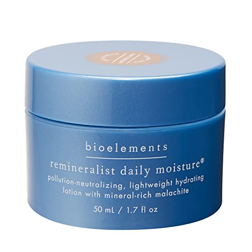 Bioelements Remineralist Daily Moisture - 1.7 Fl Oz - Lightweight, Pollution-Neutralizing Moisturizer For All Skin Types - Fight Aging Skin - Vegan, Gluten Free - Never Tested On Animals #TOP28