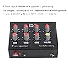 EQ 7 Audio Signal Headset Amplifier, 7 Band Sound Equalizer 12dB High Bass Adjustment Dual Channel Sound Equalizer with 3.5mm Interface Headphone Amplifier for Car Home Audio #1