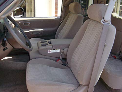 Durafit Seat Covers, Made to fit 2000-2004 Tundra Custom-Fit seat Covers. (Front 40/60 Split Bench (T787), C3 Tan Endura)