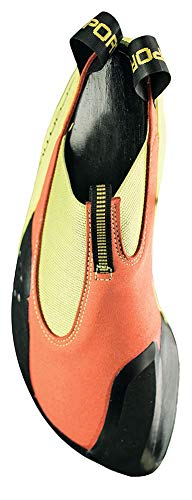 La Sportiva MAVERINK Climbing Shoe, Flame/Sulphur, 36