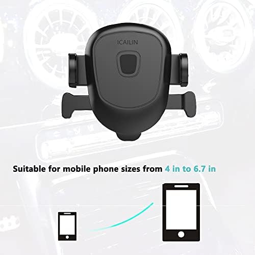 ICAILIN Car phone holder, for Mercedes-Benz mobile phone holder e c-Class gla200glc260c260e300a200l, Ford Mustang, Audi-TT,ibiza, suzuki swift vitara,mini cooper