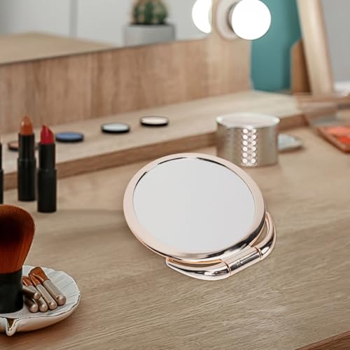 Espejo de maquillaje plegable MAGICLULU con aumento 3X y doble cara para mesa o pared 7