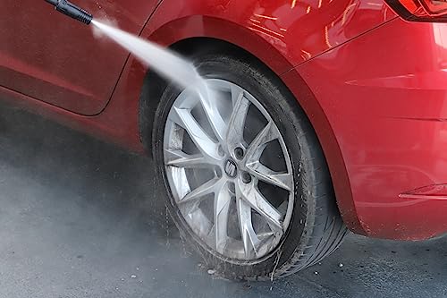 NIGRIN Detergente per cerchioni e spugna per