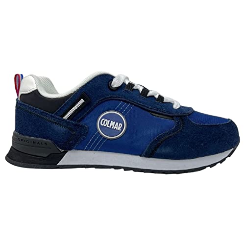  Colmar Travis Sport Bold Sneakers con Lacci Blu Royal Blue