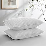 Southshore Fine Living, Inc. White King Pillow Shams Set of 2, Large Covers for...