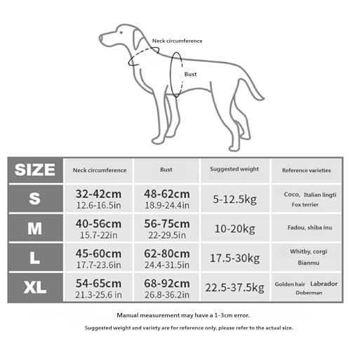 Arnés para perros grandes con asa para paseos seguros y caminatas de montaña 4