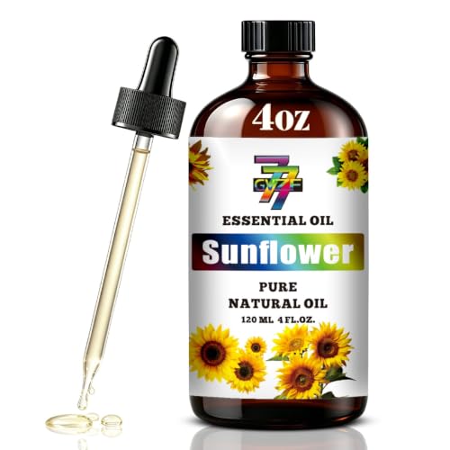 Image of Sunflower Essential Oil for Diffuser Massage, Sunflower Oil 4 fl oz