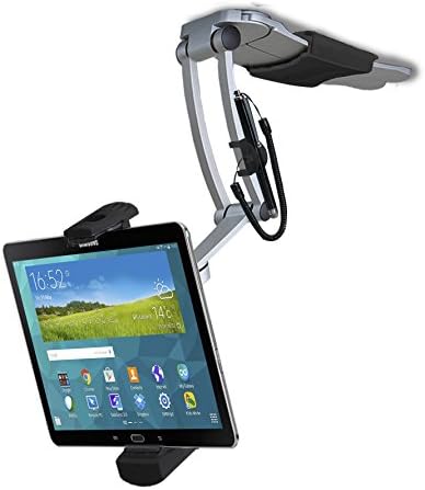2-in-One Mount Stand – CTA Multi-Flex Tablet Stand and Mount Installs on walls or folds - For iPad 7th/ 8th/ 9th Gen 10.2”, iPad Air 4, iPad Pro 11”, Galaxy Tab S3, Zebra & Other 7-13” Devices