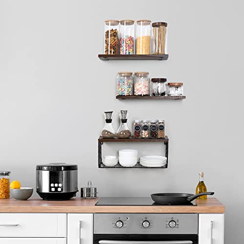 Bathroom Shelves Over Toilet Wall Shelves Floating Book Shelf For Wall Decor Bathroom Shelves Wall Mounted Floating Shelves For Wall Restroom Farmhouse Bedroom Decor Bathroom Furniture Wall Organizer #TOP5