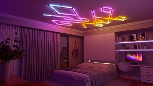 Nanoleaf Lines Expansion Pack, 3 Additional Smart Light Bars LED RGBW - Backlit Modular Wi-Fi Colour Changing Wall Lights, Works with Alexa Google Assistant Apple Homekit, for Room Decor & Gaming