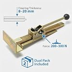 QWORK Flooring Jack – Ratcheting Alignment Tool for Hardwood Installation, Edge Tightening & Board Straightening - Image 3