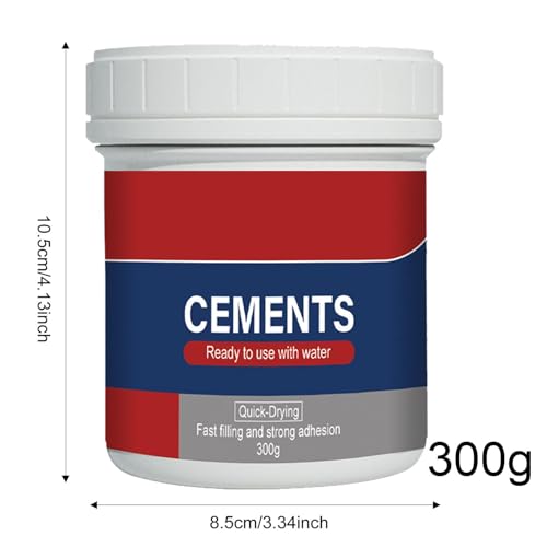 Miniatura 7 de Mortero De Uso General: Cemento De Fraguado Rápido, Cemento De Reparación Rápida Cemento De Reparación De Pisos Impermeable Antigrietas, Sellador De Grietas De Hormigón Para Relleno De Grietas Ampli