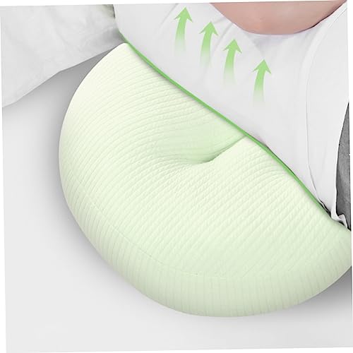 Zerodeko Suprimentos Para Maternidade Almofada Lombar De Cunha Dupla De Apoio Abdominal Flexível Em