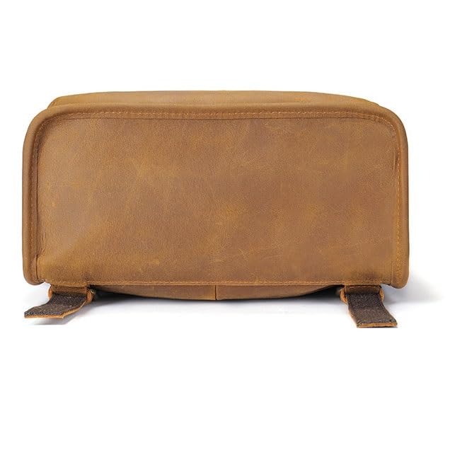 Sac à dos en cuir véritable résistant pour ne plus manquer d'espace de rangement - 5