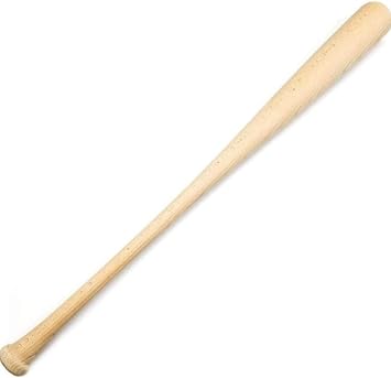 Hand Split Maple Wood Baseball Bat Adult Size Lightweight Unfinished Sanded 31"