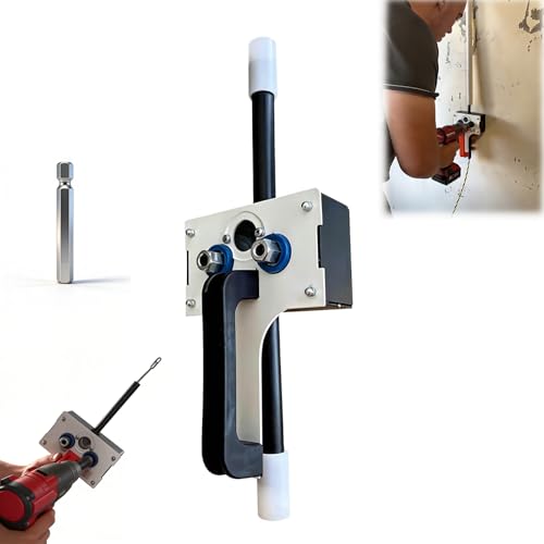 Efficient Wire Puller Cable Pulling Tool, Fish Tape Wire Puller for Conduit Wiring, 0.3inch Max Cable Wire Fishing Tools for Threading Machine Residential Commercial Industrial Use (Black)