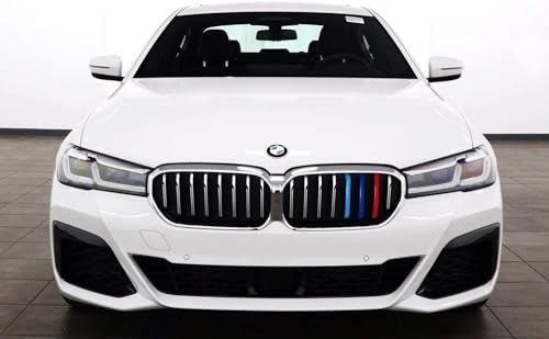 Image of Grille color stripes Compatible with bmw accessories 2021-2023 G30 G31 5 Series LCI 520i 530i 540i 550i grille 8-Beam