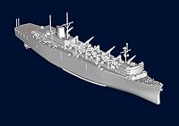 Vista 6 de Trumpeter 1/700 USS Sacramento AOE1 Kit de Modelo de Buque de Apoyo de Combate Rápido