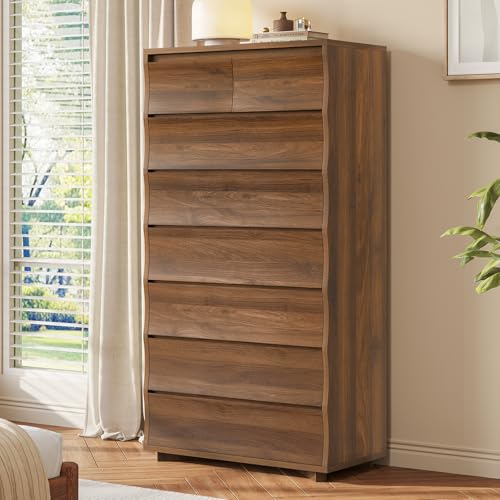 SUCSSRICH Tall Dresser with 8 Drawers
