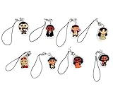 QualityLife 8Pcs Hamilton Role Keychains,Musical Merch for Fans,Hamilton Gift for Musical Lovers