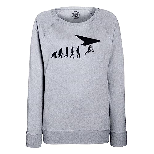 Sweatshirt femme evolution deltaplane pour l'athlète passionnée de sport