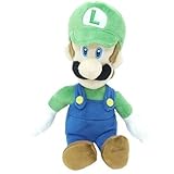 peluche luigi 30 cm ? Tamaño: 250 mm aprox Sanei Nintendo Super Mario Luigi Plush Doll Tamaño: S AC02