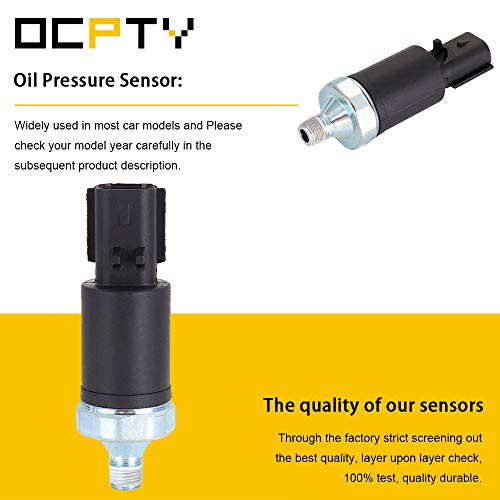 Ocpty Oil Pressure Sensor Fits For Dodge B1500 B2500 B3500/ For Dodge Dakota/For Dodge For Ram 1500 2500 3500/ For Dodge For Ram 1500 2500 Van/For Jeep Cherokee/For Jeep Wrangler Transmission #TOP1