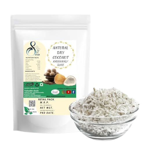 Image of NATURAL DRY COCONUT (GRATED COCONUT, 500)