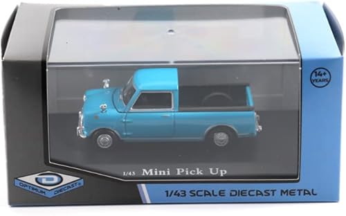 Miniatura 7 de 1:43 Mini Pickup Azul - Diecast Óptimo