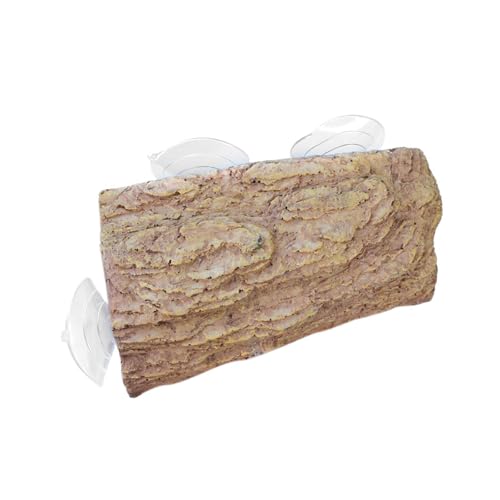 Bothyi Turtles Basking Platform Rock Tortoise Dock Resting Basking Terrace Step Climbing Ramp Shale for Reptile Frogs, Yellow