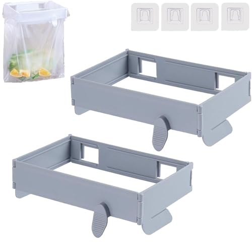 Baobaoyu �܂肽���ݎ��S�~�܃z���_�[ 2�p�b�N �ȃX�y�[�X�܂肽���ݎ��S�~�܃z���_�[ �݂艺�������ݔ����b�N �Œ�X�i�b�v�t�� �L�b�`�� �L���r�l�b�g �h�A �H��I�p (2��A)