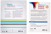 BUNDLE: Pollock: The Essentials of Political Analysis 5e (Paperback) + Pollock: A Stata® Companion to Political Analysis 4e 1544354169 Book Cover