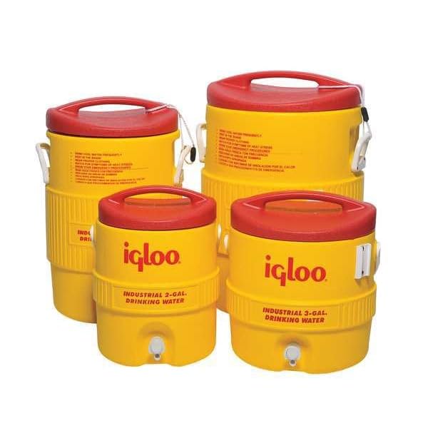 Igloo 385-48153 Heat Stress Solution Water Coolers, 5 gal, Red/Yellow by Igloo - Image 2