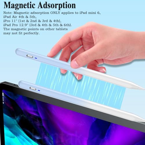 Image of Stylus Pen for Android Tablet,Tablet Pencil for iOS /Android,Rechargeable Active Stylus Pen for iPhone /XiaoMi /Huawei /Vivo /Lenovo /Pixel and Other Android Smartphones and Tablets-Gradient Blue