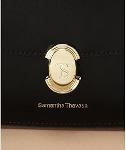 Samantha Thavasa Simple Split Leather Handbag, Japan and Korea