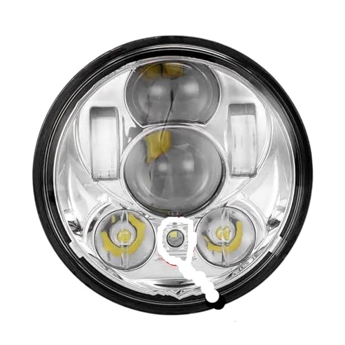 Phare avant étanche Sportster 1200 feux de travail chrome pour projecteur moto Iron