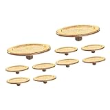 MILISTEN Accesorios Antiguos Reloj Retro 10 Uds Pomo De Caja De Música Mango De Hierro Dorado Accesorios Llaves Antiguas Perillas Antiguas