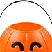 Imagen de Cubo de Calabaza de Halloween Cubo de Almacenamiento con Asa para Calabaza