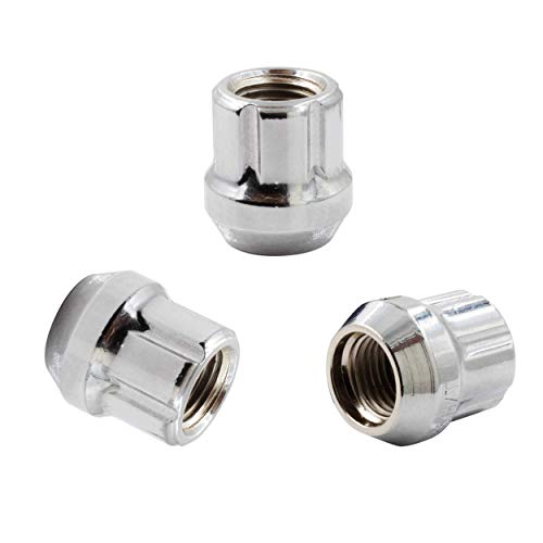image for Wheel Accessories Parts Set of 20 Chrome M12x1.25 Small Diameter Lug N