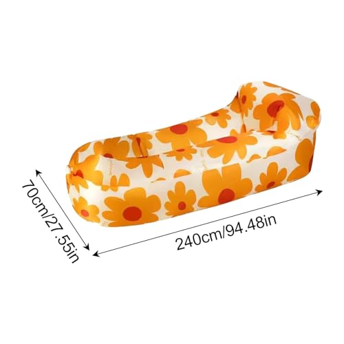 Blow up couch beach lounger imperméable pour camping et parc public - 5