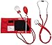 Produktbild Primacare Medical Supplies DS-9181 Blutdruckmessgeräte-Set mit Sprague-Rappaport-Stethoskop, Rot