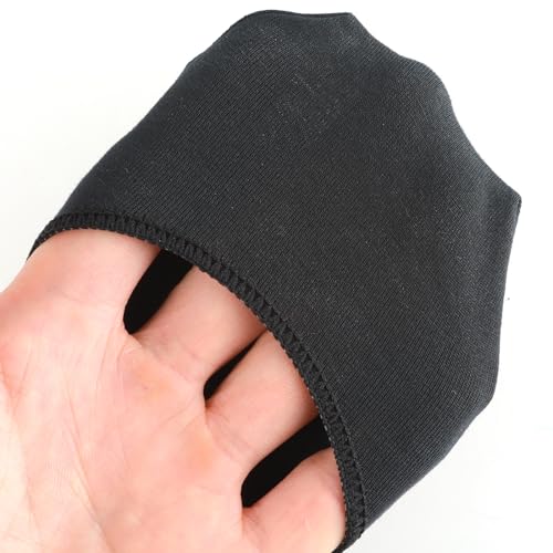 Toe Topper Socks - 3 Pairs Non-Slip Hidden Toe Covers, Seamless Liner Socks3