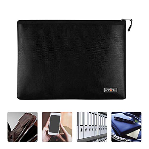 Toyvian Pasta à Prova de Fogo Pasta à Prova de Fogo Pasta à Prova de Fogo Bolsa de Armazenamento Seg