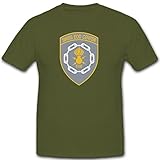  Swiss EOD Centre Centre de compétences ABC Kamir de l\'Armée Armée Suisse Atom Bio Chimie abwehr Domaine armoiries – T-Shirt # 10378 - Noir - Medium