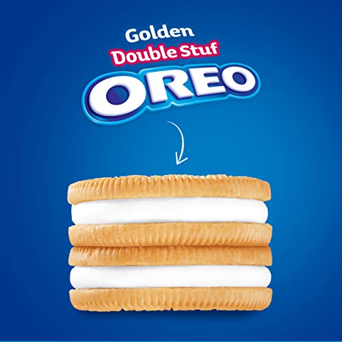 Image of OREO Double Stuf Golden Sandwich Cookies, Family Size, 20 oz
