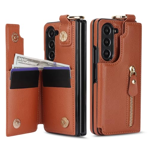 �X�}�z�P�[�X�Ή� Galaxy Z Fold 6 �P�[�X �J�[�h���[ �w�� ���K����t�� RFID�u���b�L���O ���z�^ �M�����N�V�[ Z Fold 6 �p�J�o�[ �����O�t�� �c���u�� �X�^���h�@�\ PU���U�[ ���z�t�� �J�[�h���K�J�[�h�|�P�b�g�t�� ������