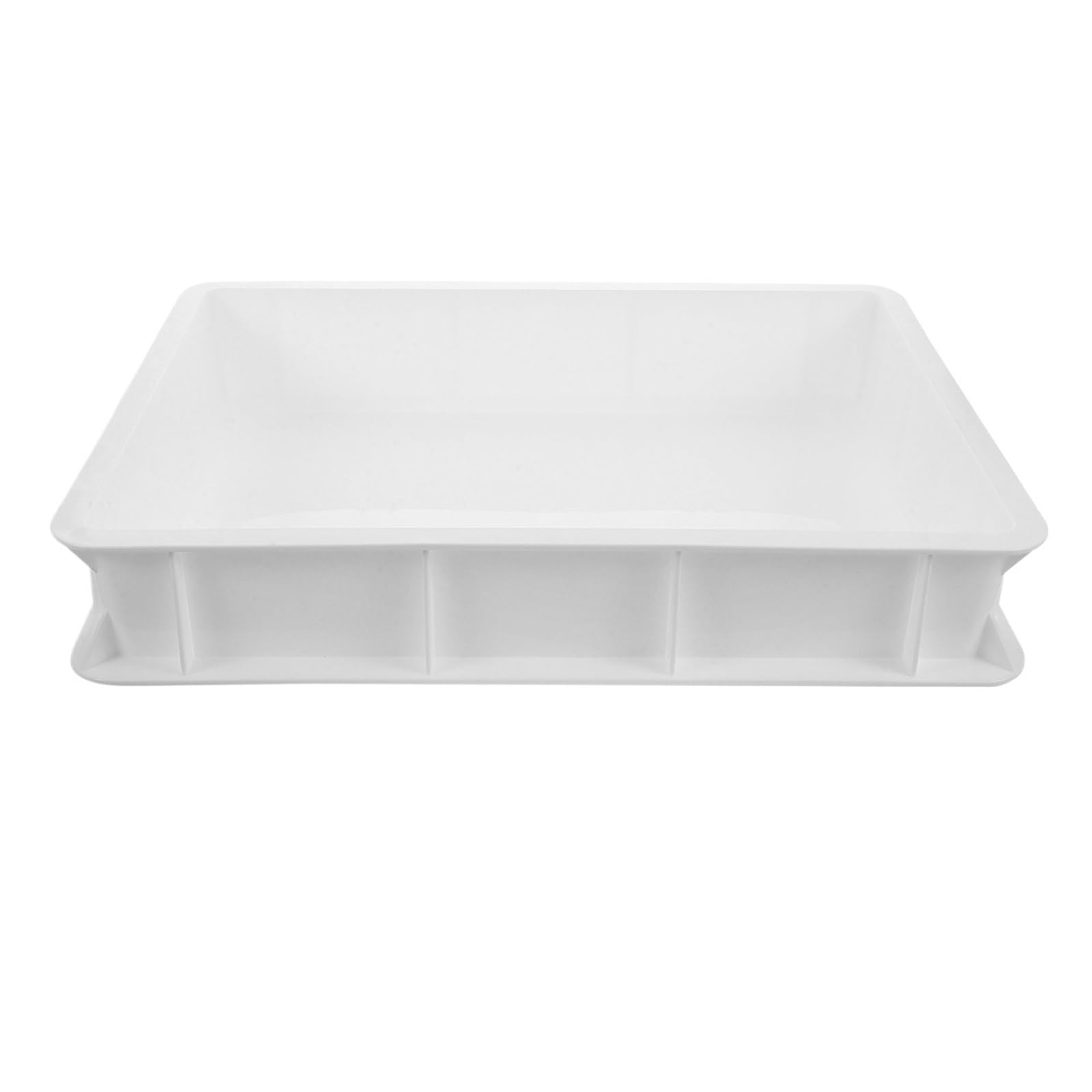 Generico Contenitore commerciale in plastica impilabile for pasta for pizza, con ritenzione di umidità, ideale for prodotti da forno e for uso domestico